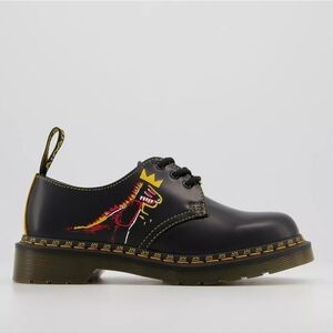 Dr Martens 1461 Jean Michel Basquiat Leather Oxford Shoes Pez Dispenser Dinosaur